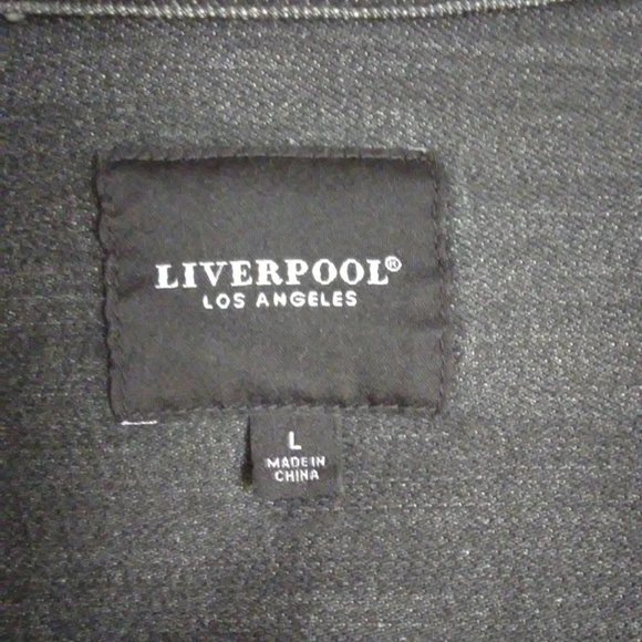LIVERPOOL LOS ANGELES DENIM FRINGE JACKET - Picture 4 of 7
